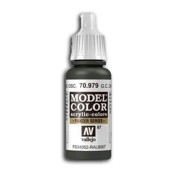 Gotero representativo de pinturas acrílicas