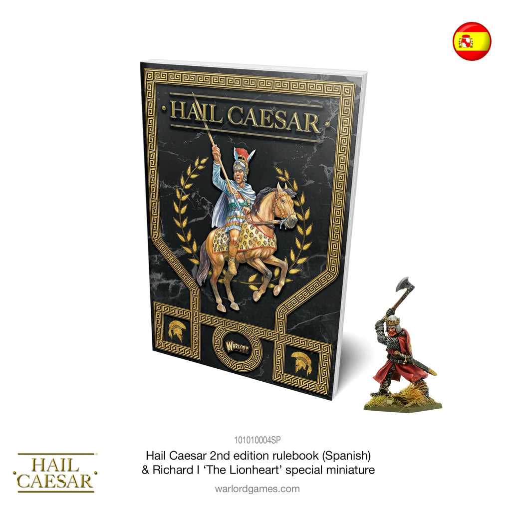 Hail Caesar Rulebook (Español) & Richard I, The Lionheart Special Figure