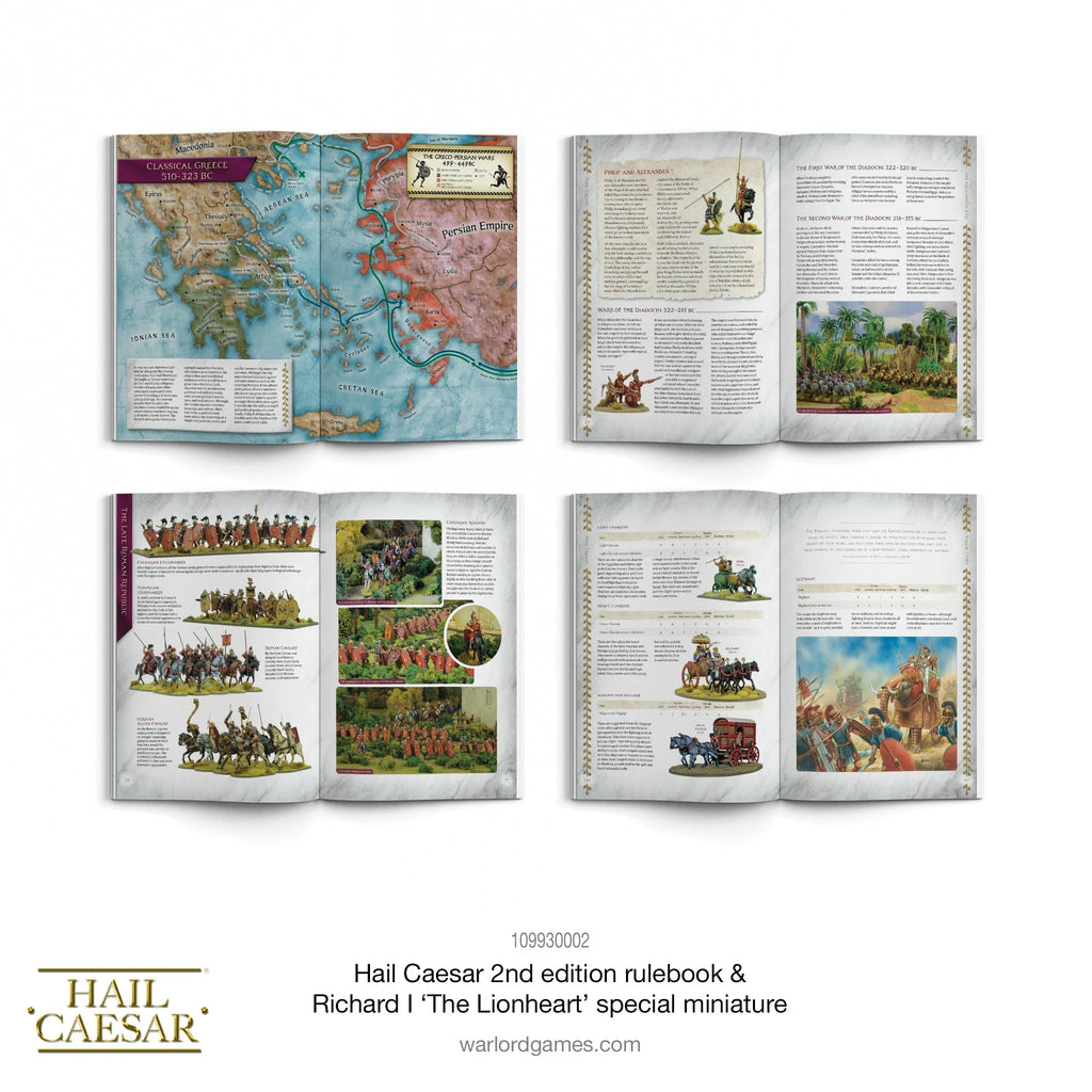 Hail Caesar rulebook (2nd edition) (Inglés)