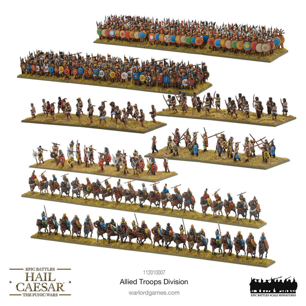 Epic Hail Caesar Allied Troops Division