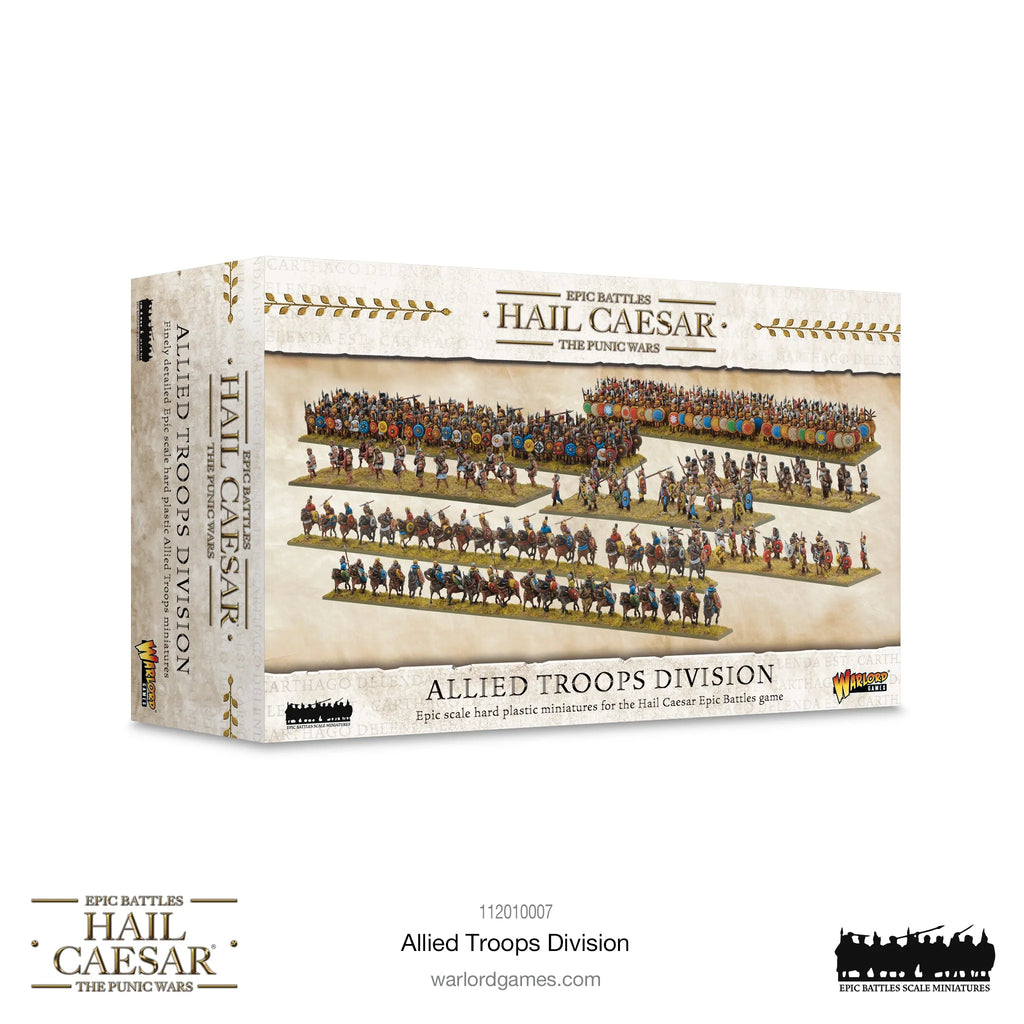 Epic Hail Caesar Allied Troops Division