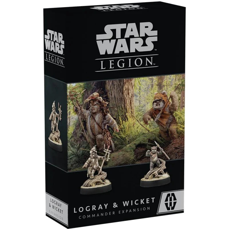 Star Wars: Legion - Expansión de Logray y Wicket Commander