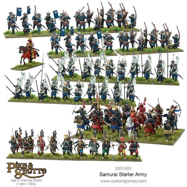 Pike and Shotte Samurai Starter Army