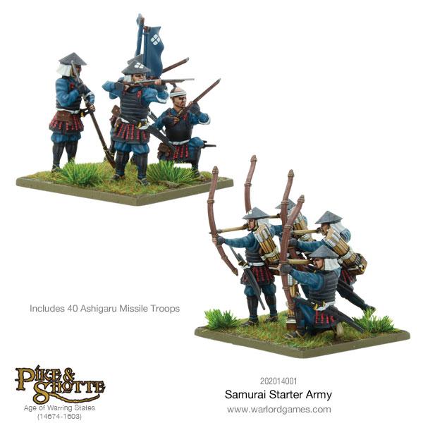 Pike and Shotte Samurai Starter Army