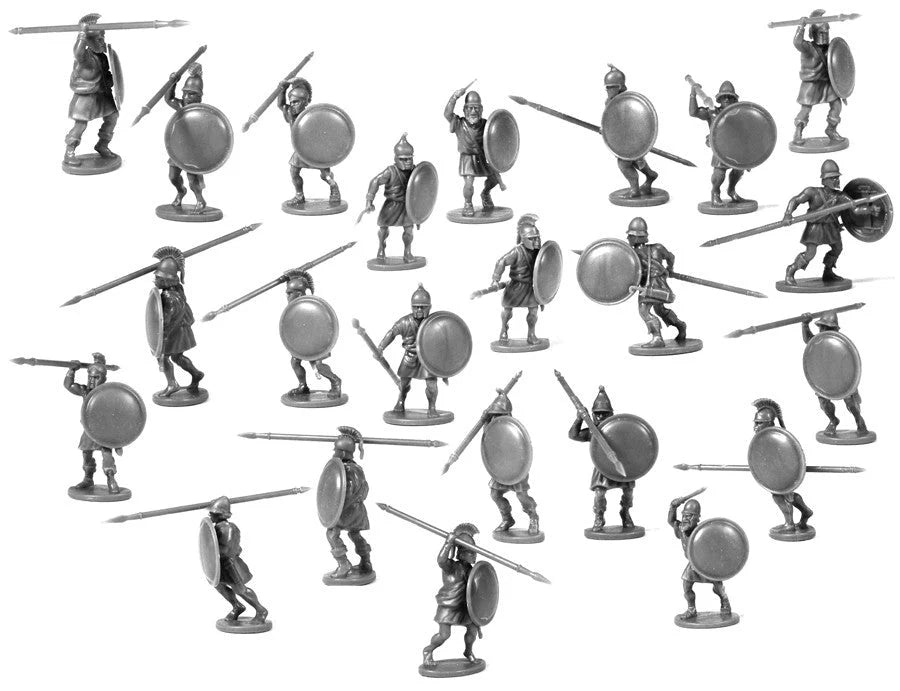 Greek Unarmoured Hoplites and archers