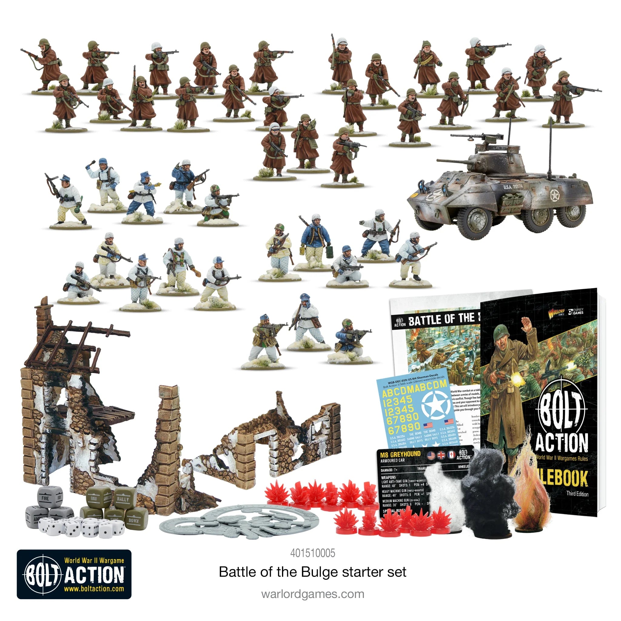 Bolt Action Battle of The Bulge 2 Players Starter Set