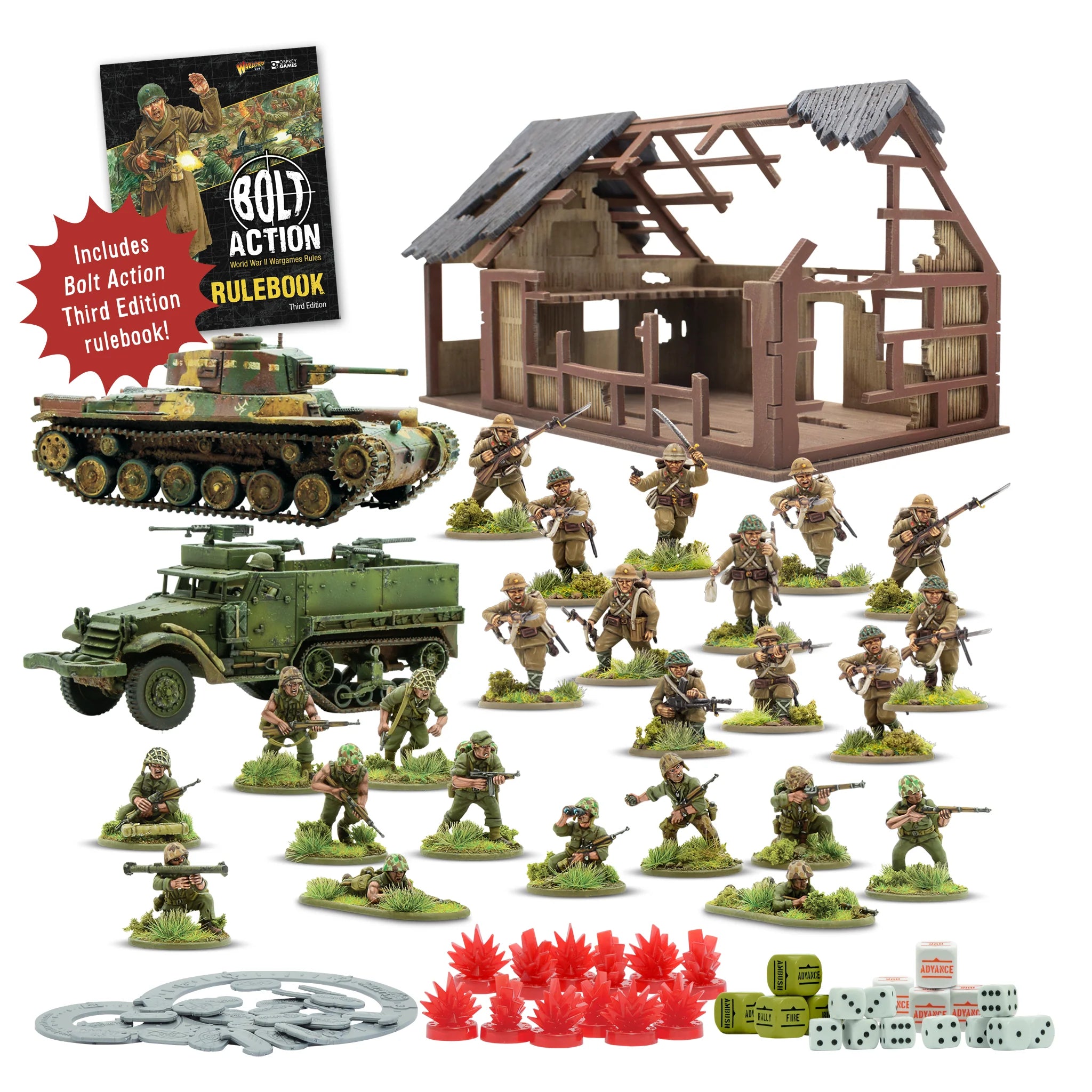 Bolt Action Set de Inicio–Island Assault! (Tercera Edicion)