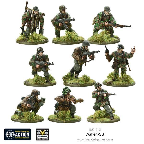 Waffen SS (6 miniaturas)