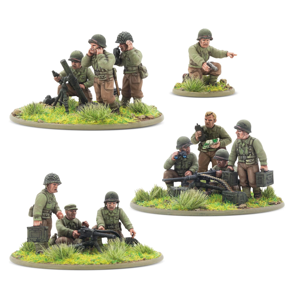 US Heavy weapons platoon  (plastic)