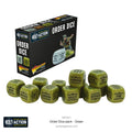 Bolt Action Order Dice Green (12)
