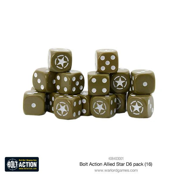 Bolt Action Paquete D6 de Estrella de los Aliados