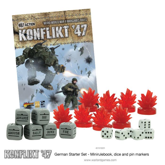 Konflikt 47 German Army Starter Set