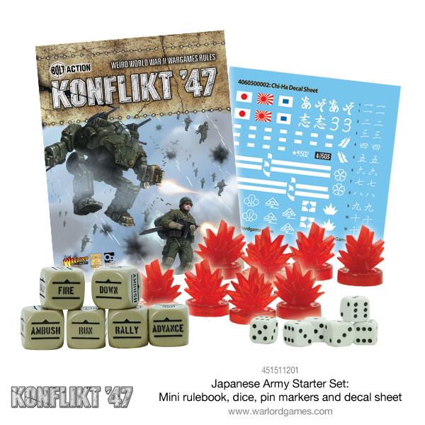 Konflikt 47 Japanese Army Starter Set