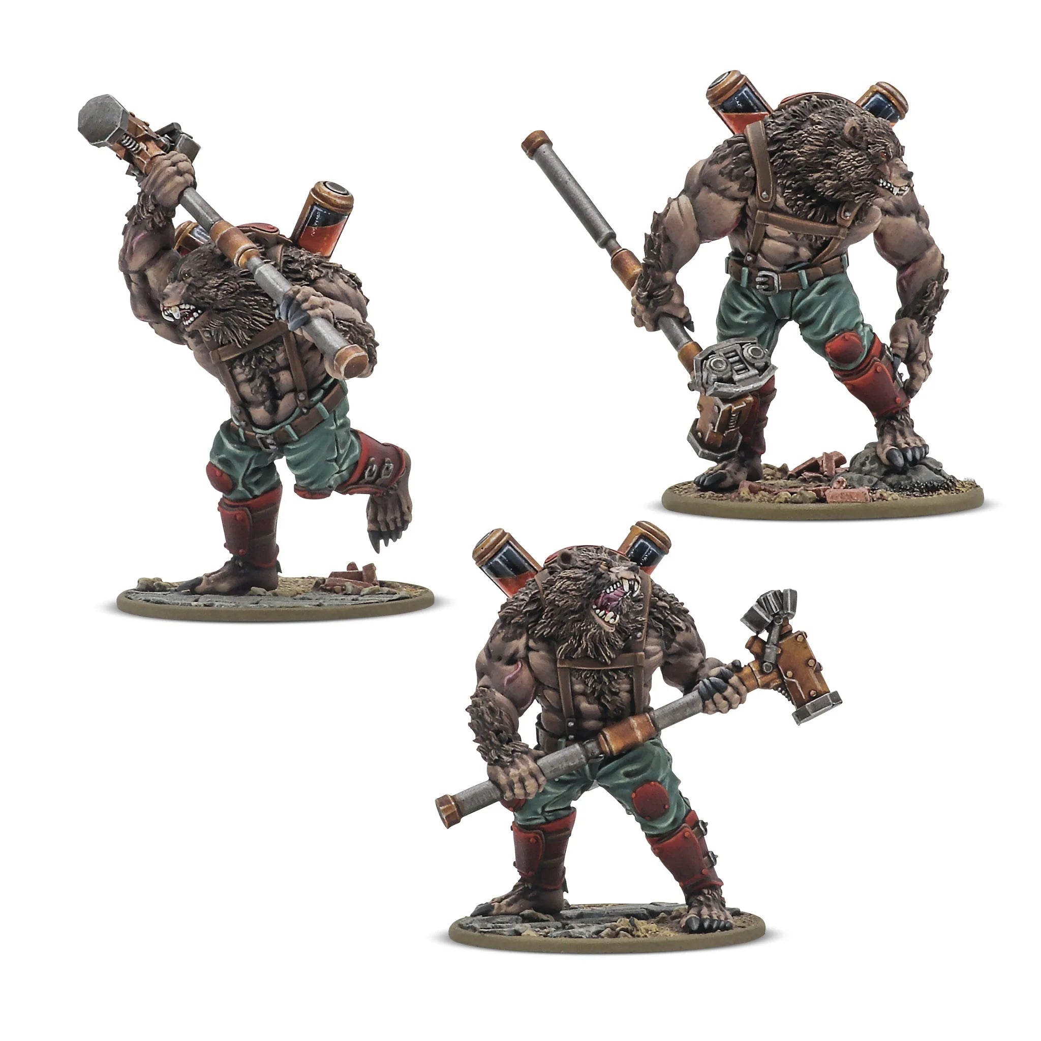 Escuadrón de Infantería Ursus con Mazas