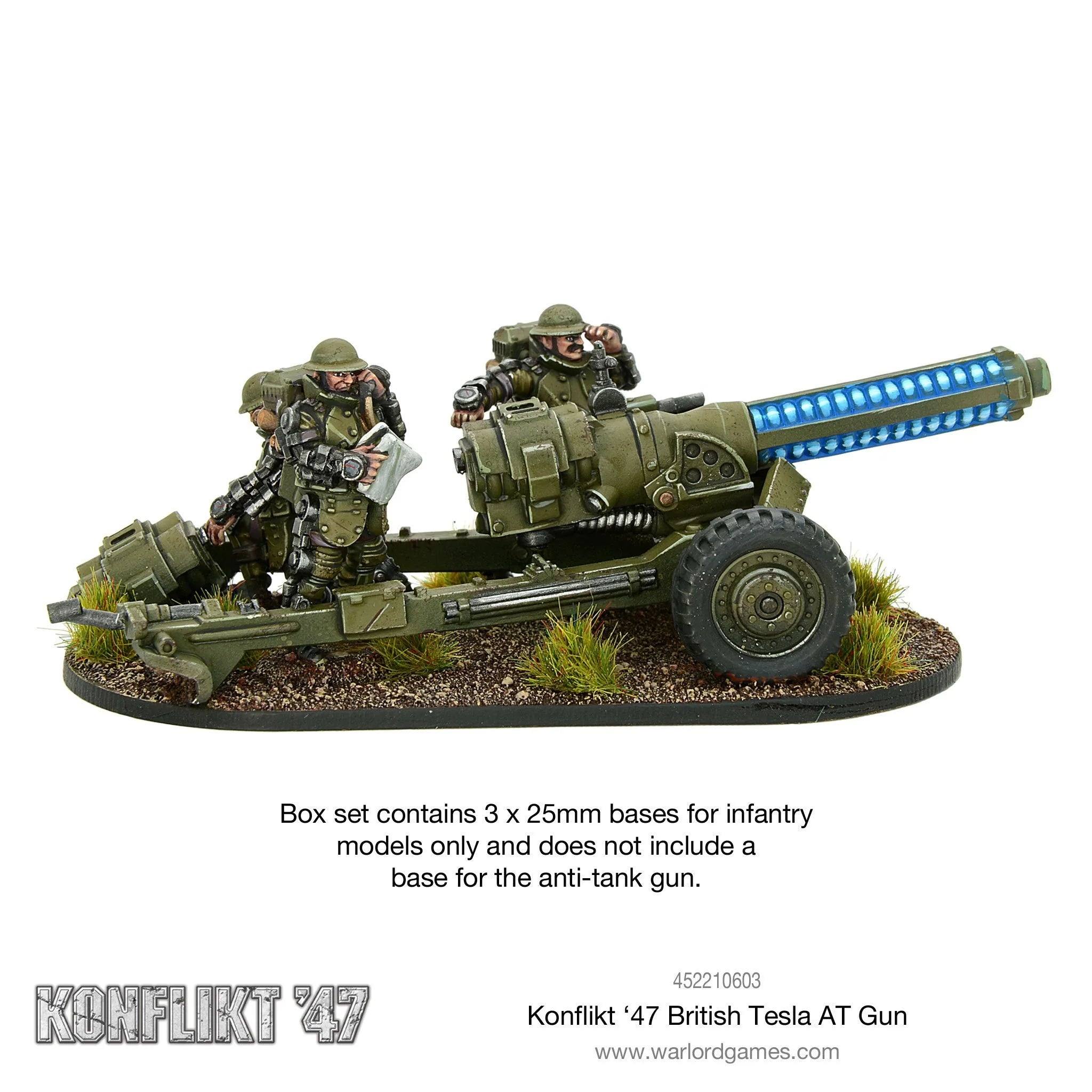 Konflikt 47 British Tesla Anti-Tank Gun