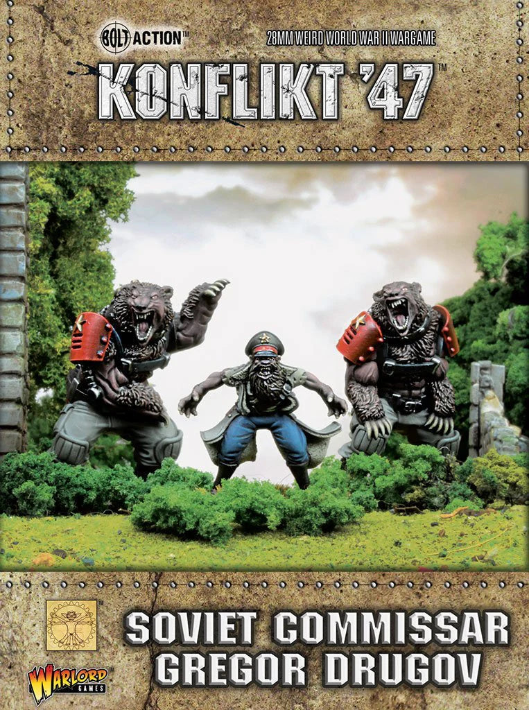 Konflikt 47 Soviet Commissar Gregor Drugov