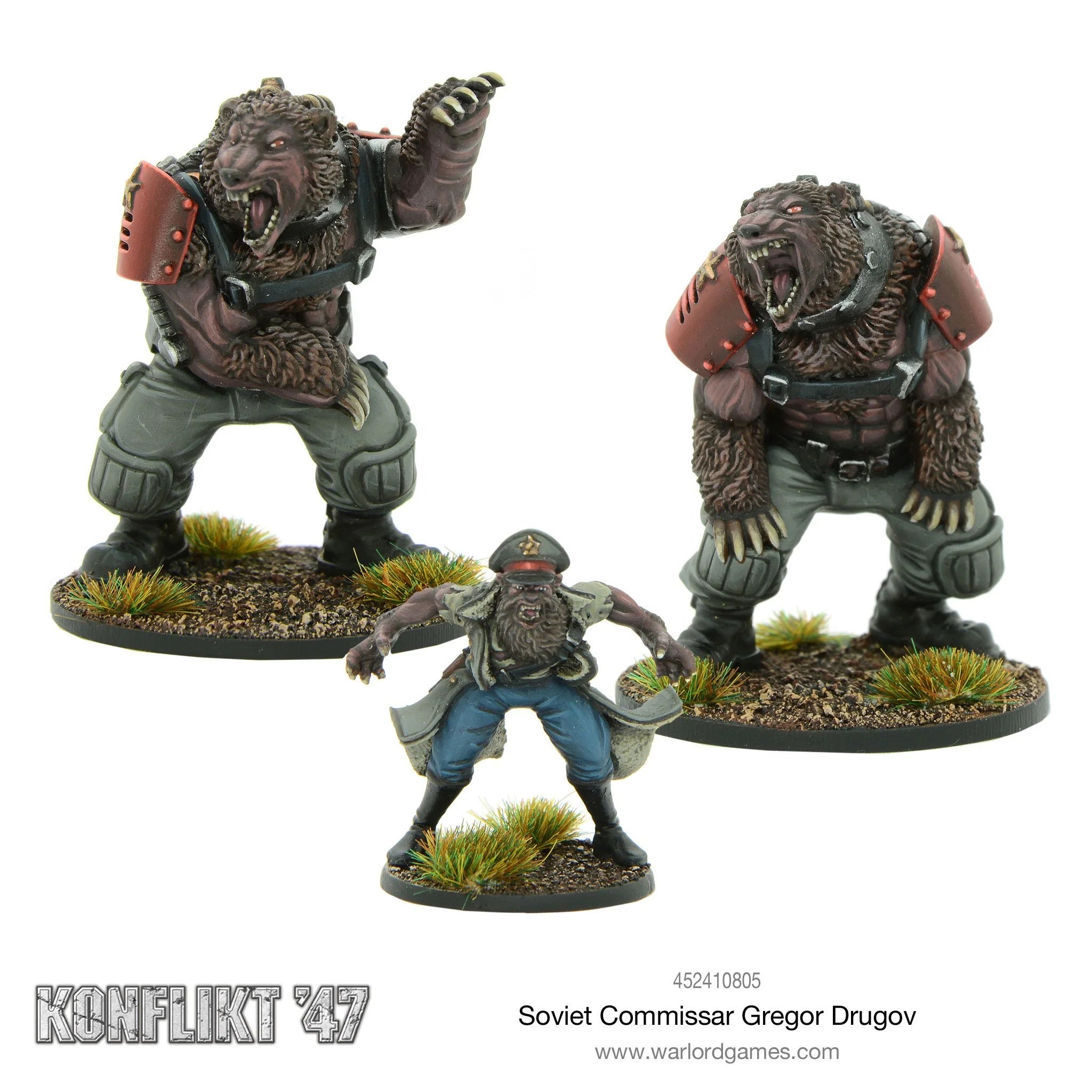 Konflikt 47 Soviet Commissar Gregor Drugov