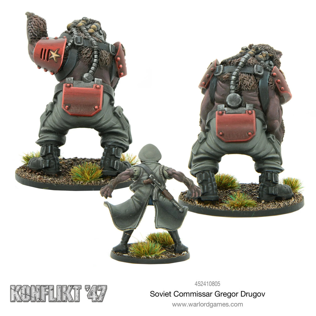 Konflikt 47 Soviet Commissar Gregor Drugov