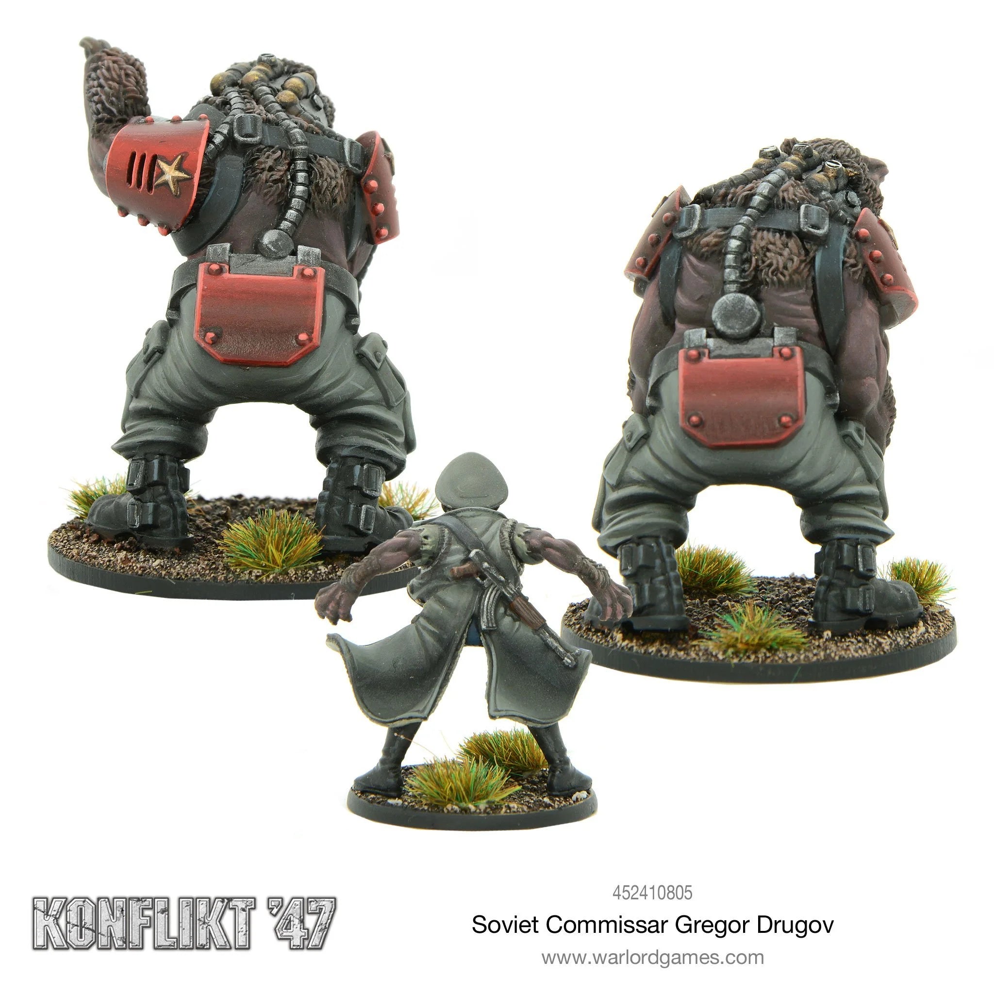 Konflikt 47 Soviet Commissar Gregor Drugov