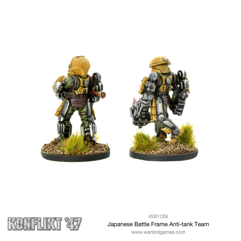 Equipo Japonés Antitanque en Exoesqueleto