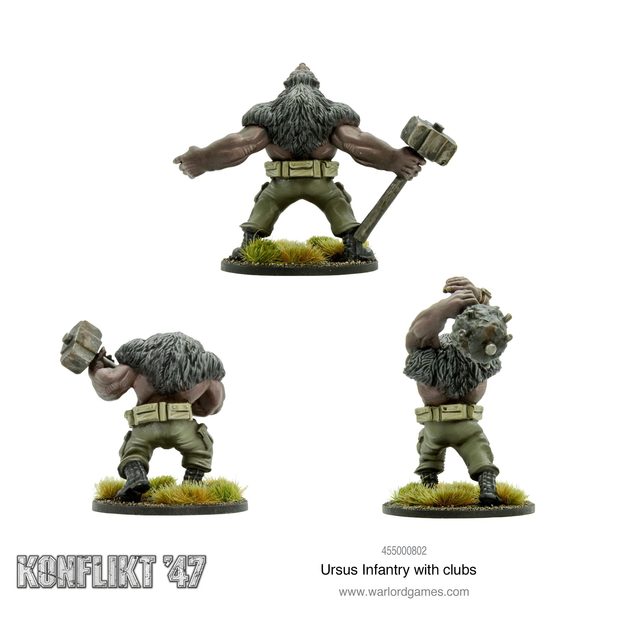 Konflikt 47 Soviet Ursus Infantry with clubs