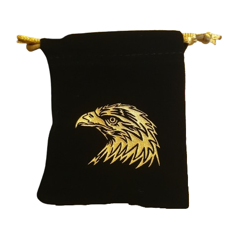 Set de dados para juegos de roll naranja soleado (7 pzas)