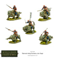 Warlords of Erehwon: Samuráis Montando Perros León Komainu