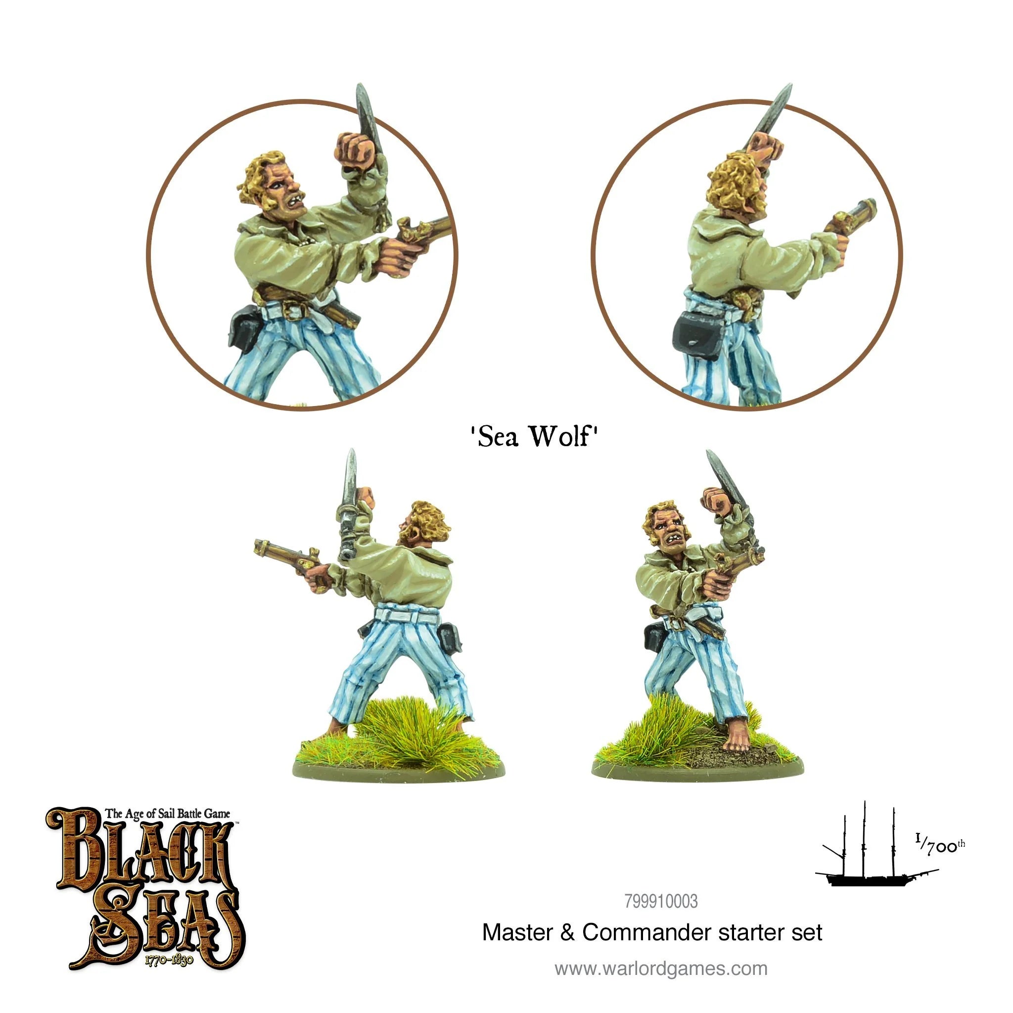 Black Seas Master and Commander Starter Set