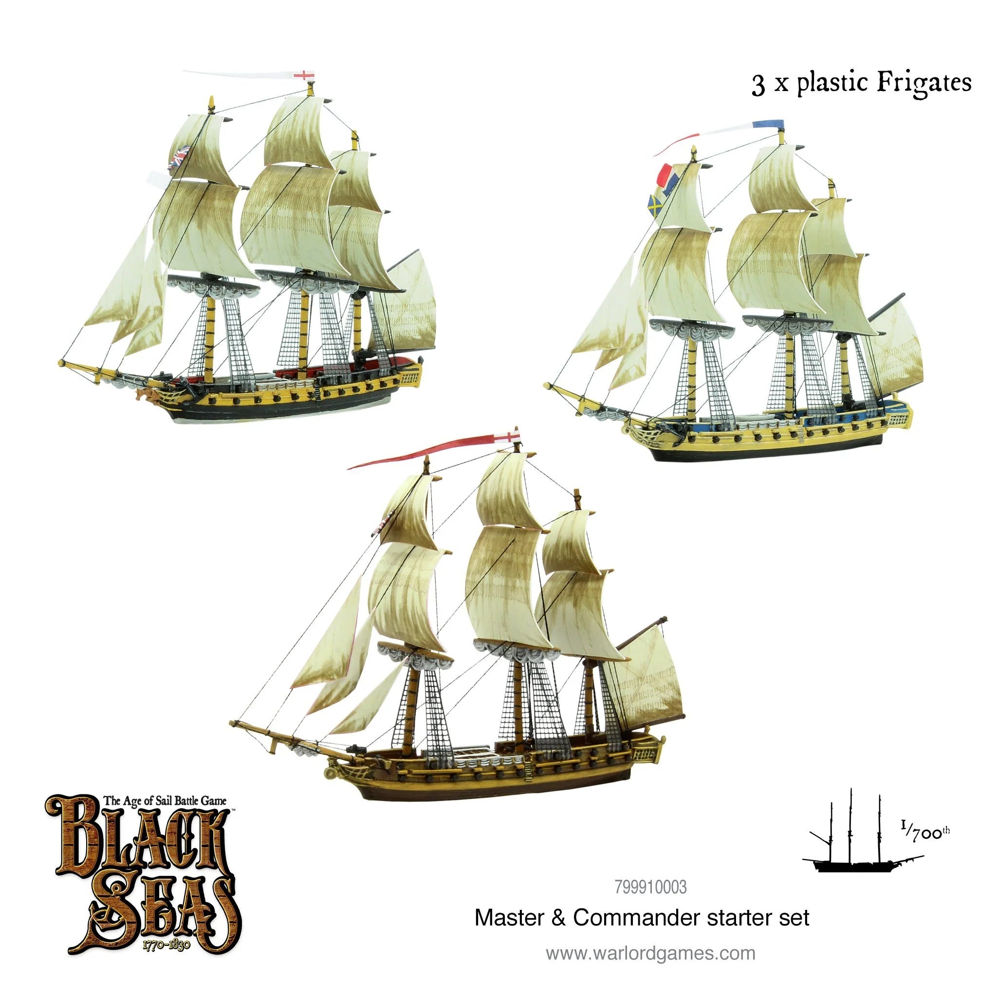 Black Seas Master and Commander Starter Set