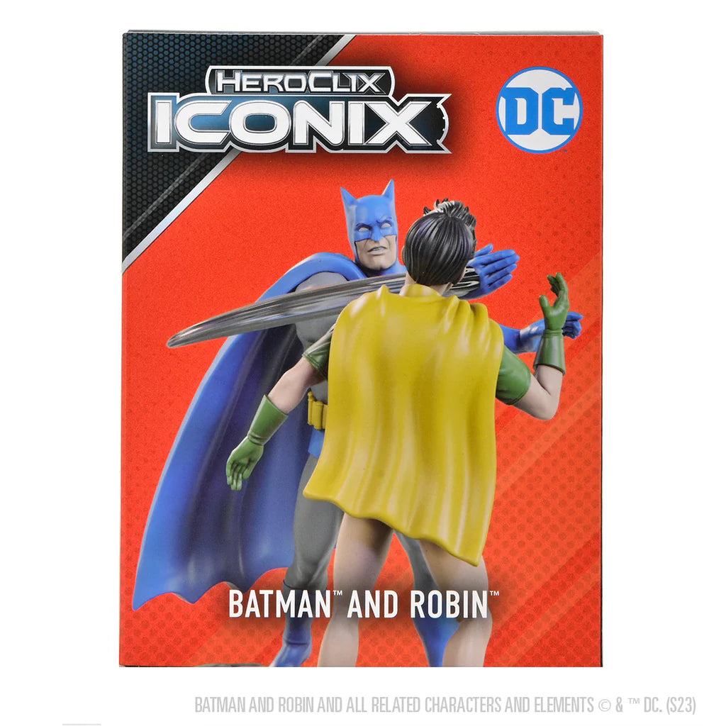 Heroclix Iconix Batman and Robin