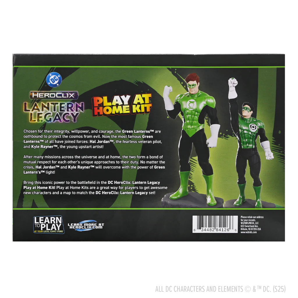 DC HeroClix: Lantern Legacy Play at Home Kit