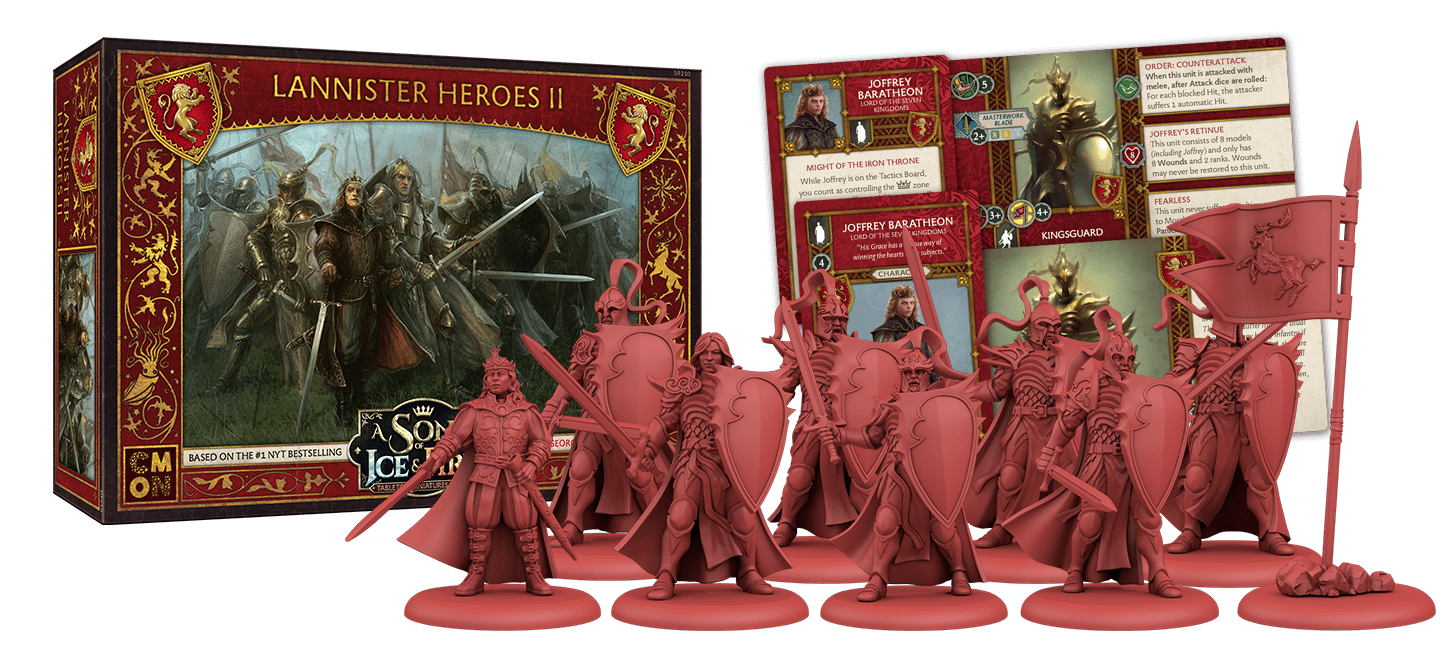 A Song of Fire and Ice Lannister Heroes II