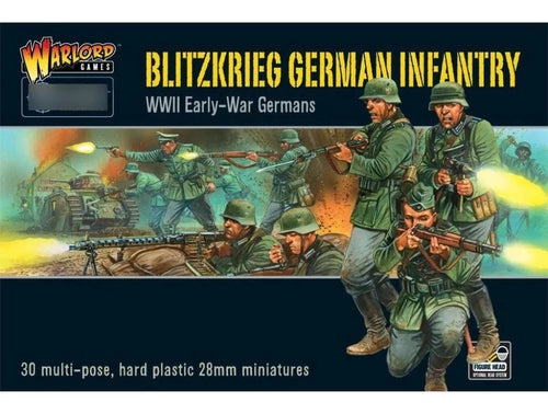 Blitzkrieg German Infantry Platoon plastic boxed set