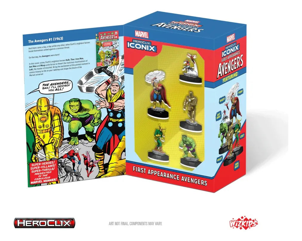 Heroclix Marvel ICONIX First Appeareance Avengers