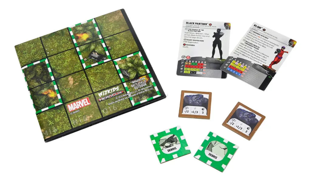 Heroclix Black Phanter Play At Home Kit (Shuri vs Klaw)