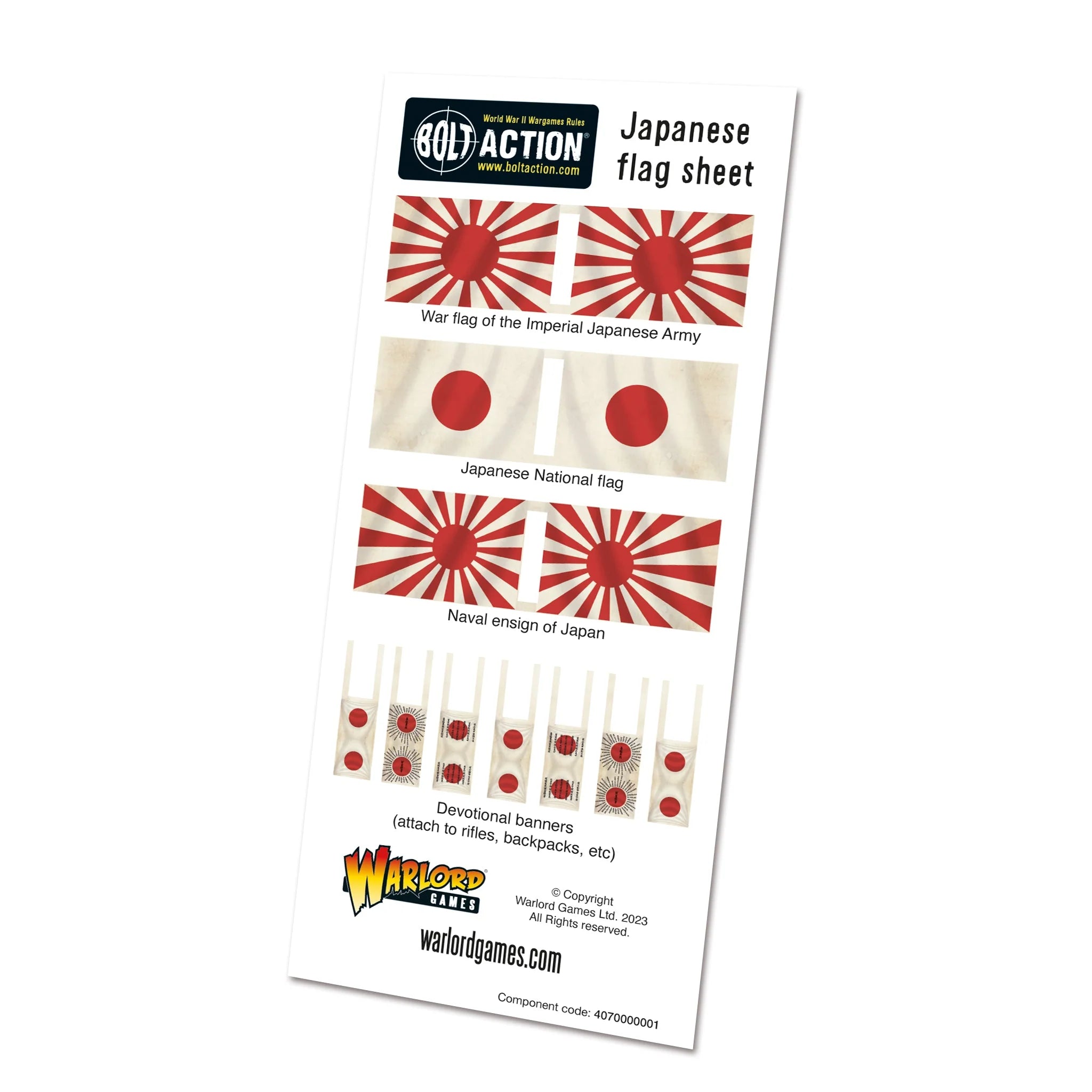 Pelotón de infantería del ejército japonés