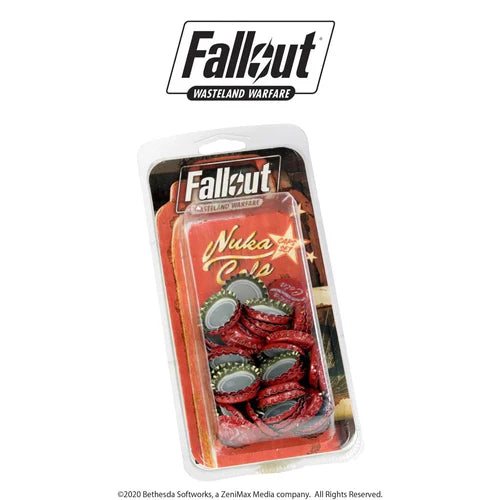 Fallout Wasteland Warfare Nuka Cola Caps Set