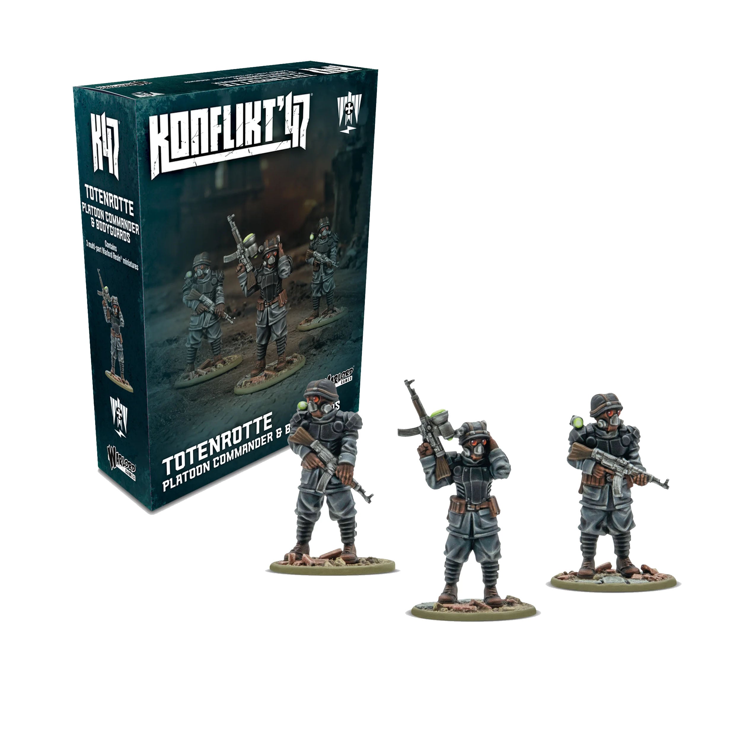 Konflikt '47 Comandante de Pelotón Totenrotte y guardaespaldas