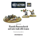 Equipos Finlandeses de Panzerschreck y Rifle Antitanque