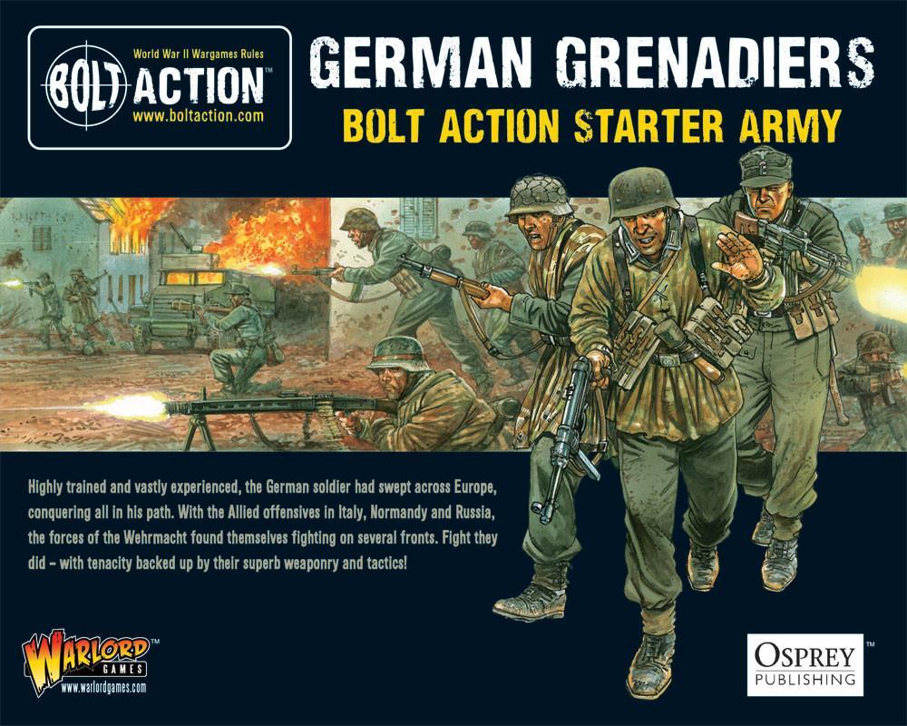 Bolt Action German Grenadiers Starter Army Set