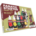 Army Painter Fanatic Starter Paint Set 11 Bottles + Brush