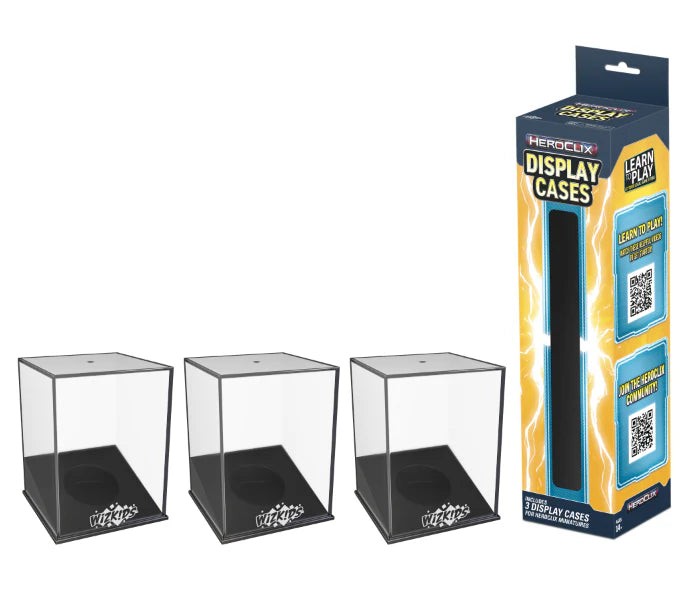 HeroClix: Single Figure Display (3-Pack)