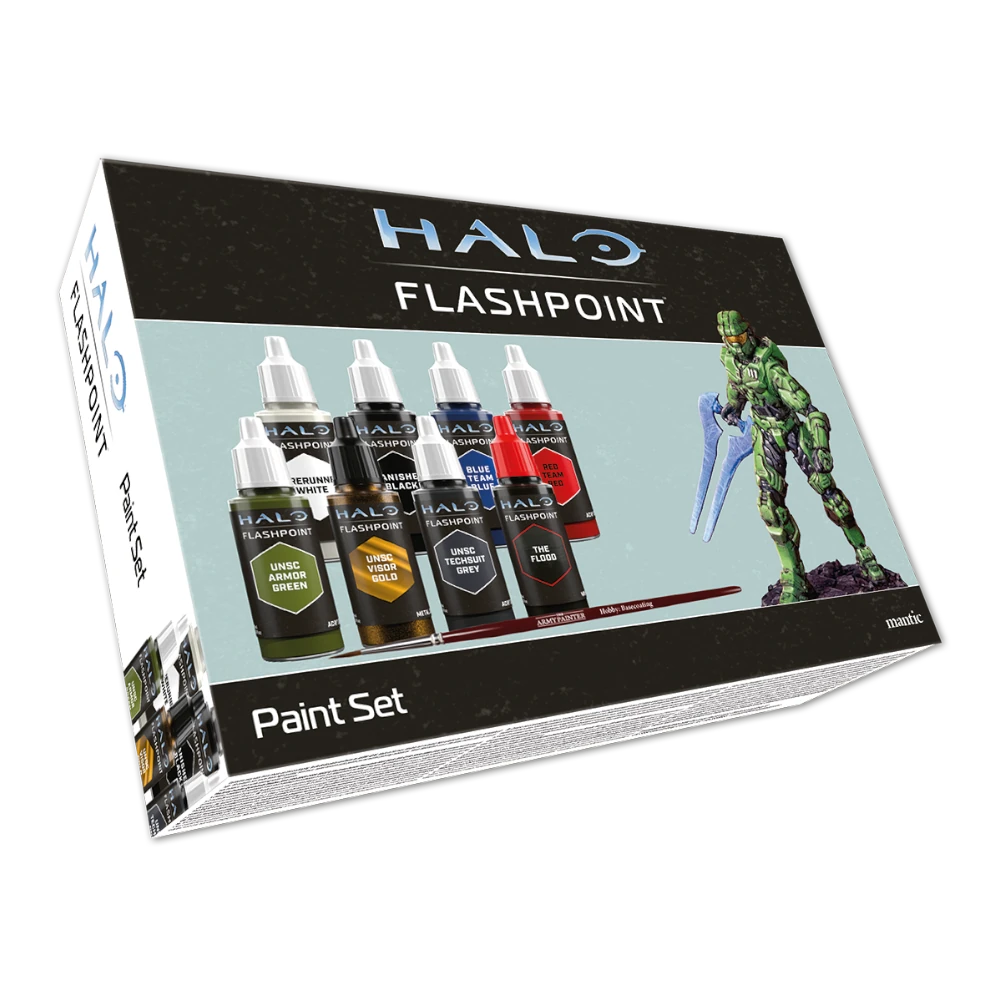 Halo: Flashpoint Paint Set - including Master Chief