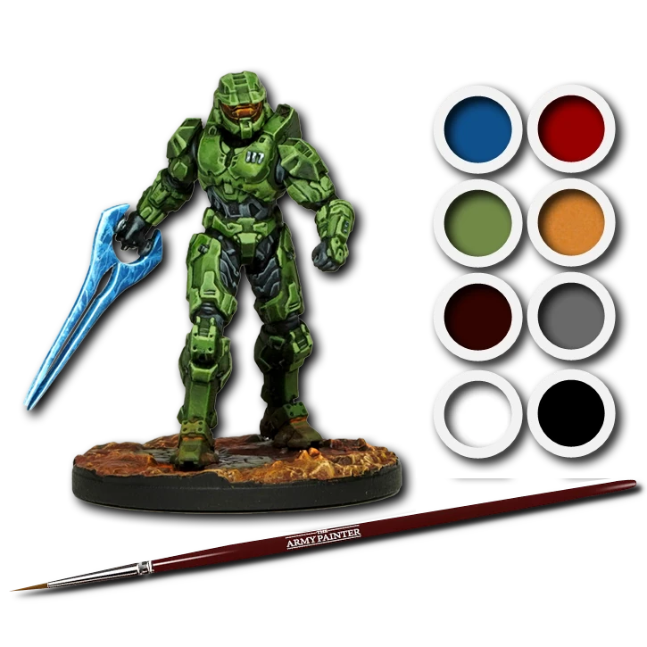 Halo: Flashpoint Paint Set - including Master Chief
