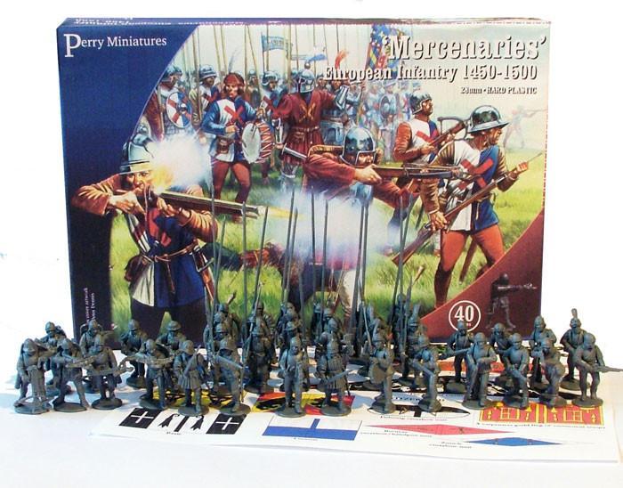 Guerras de las Rosas: Mercenarios - Infantería europea (1450-1500)