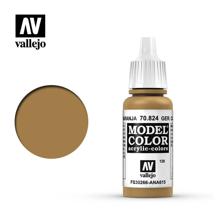 Vallejo ALE. CAM. OCRE NARANJA / GER. CAM. ORANGE OCHRE 70.824 (17 ml)