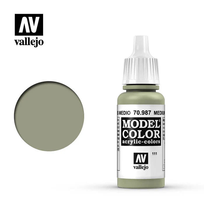 Pintura Acrilica Vallejo Gris Medio/Medium Grey