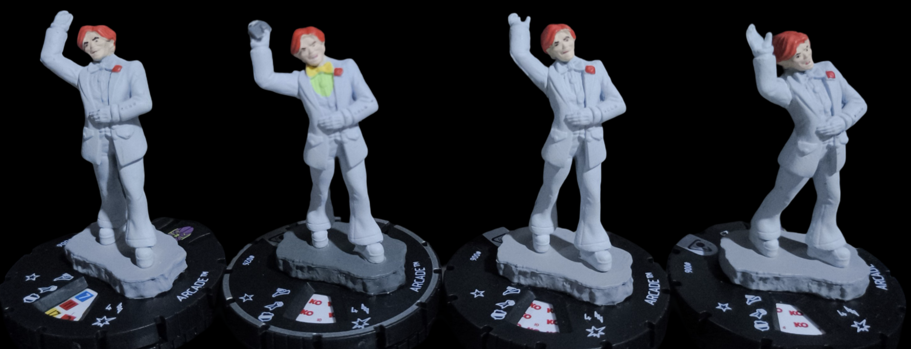 Heroclix Arcade & murder bots set