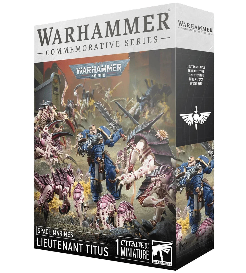 Warhammer 40,000: Space marines Lieutenant Titus