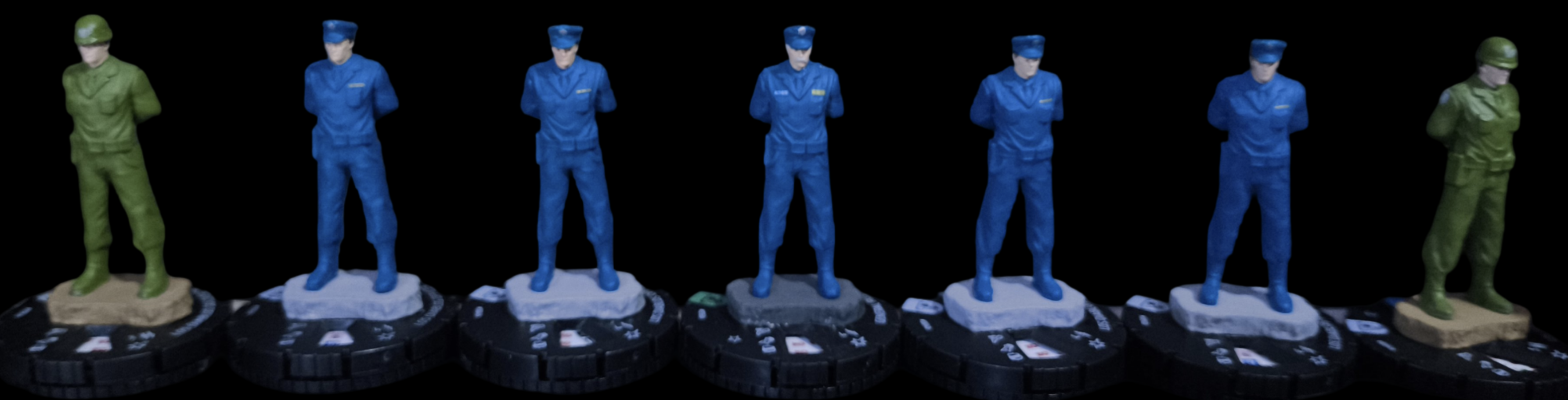 Heroclix General Ross & Los diablos set